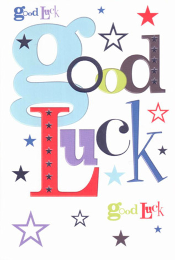Vivid, cheerful, and infused with hope, this good luck card feels like a joyful anthem for South Hornchurch's close community. Each letter springs forth with unique character: wide strokes of baby blue, sleek midnight black, buoyant red-punctuated by a confetti of coloured stars that leap across the card's pristine white canvas, reminiscent of a spirited parade along South End Road. There is a strong sense of movement and optimism, every letter shaped with expressive detail, like the laughter and applause of loved ones gathered at Hylands Park to send off someone chasing their dreams. The design creates a balanced, contemporary feel, inviting both viewer and sender to pause and take in the abundance of colour-a little talisman of hope, lovingly crafted. The smooth, matt texture underlines a sense of quality and sincerity the way a hand-tied bouquet reassures with its hidden structure. Sent from a caring South Hornchurch florist, this card promises to stand beside the recipient as they turn the page to a new chapter.